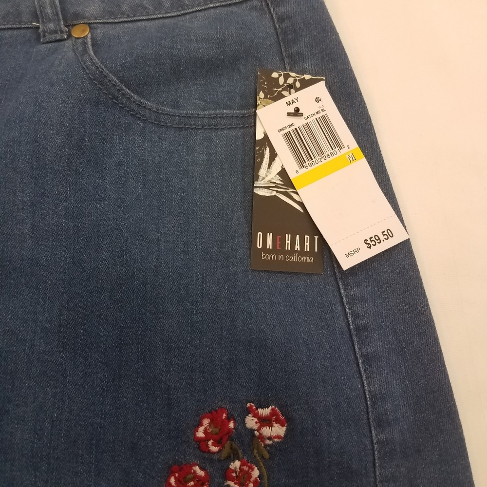 NWT: One Heart jean skirt - Picture 3 of 4